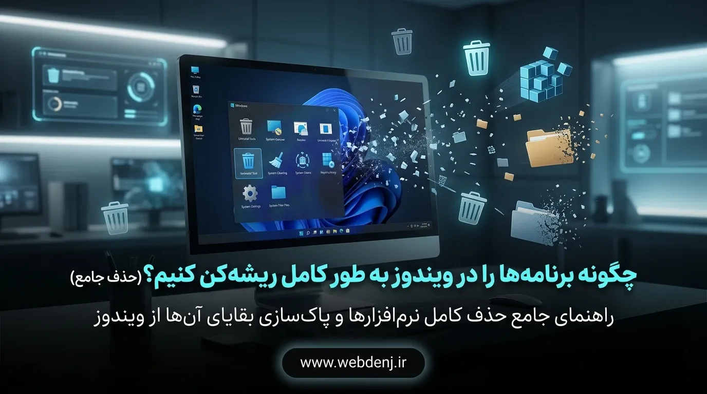 چگونه برنامه‌ها را در ویندوز به طور کامل ریشه‌کن کنیم؟ (حذف جامع)