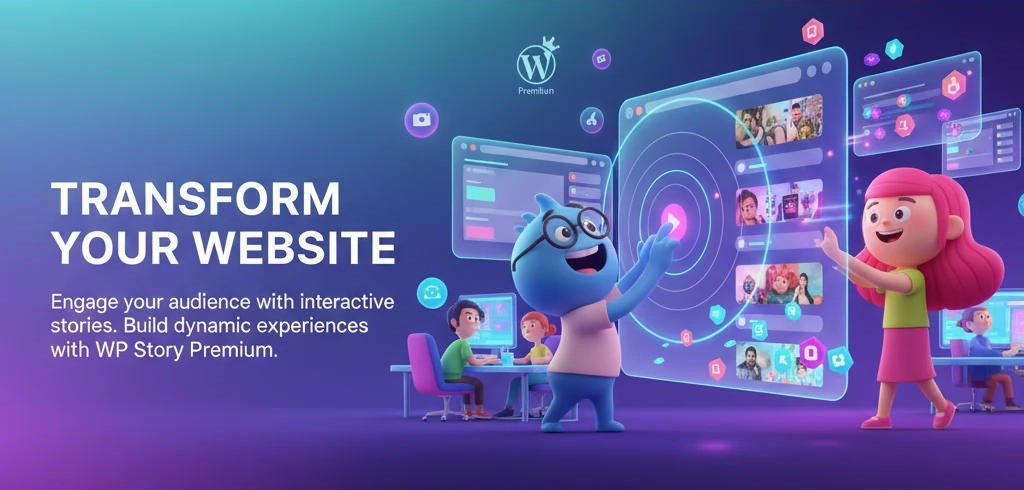 دانلود رایگان افزونه WP Story Premium